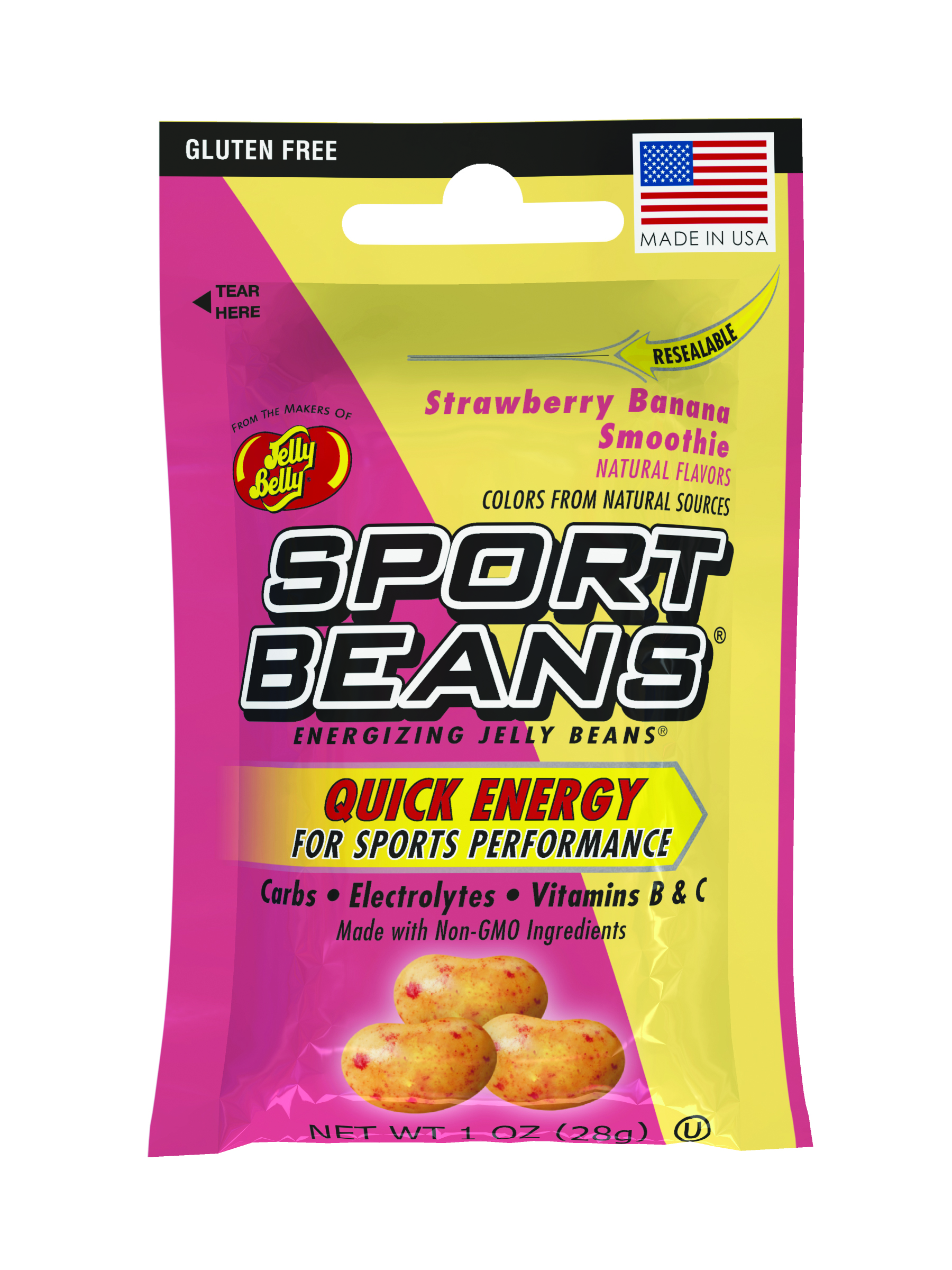 Jelly Belly Sports Beans introduces new flavor, Strawberry Banana